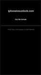 Mobile Screenshot of iphoneiosunlock.com